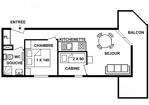 Residence Foret Des Rennes Ii Bat C