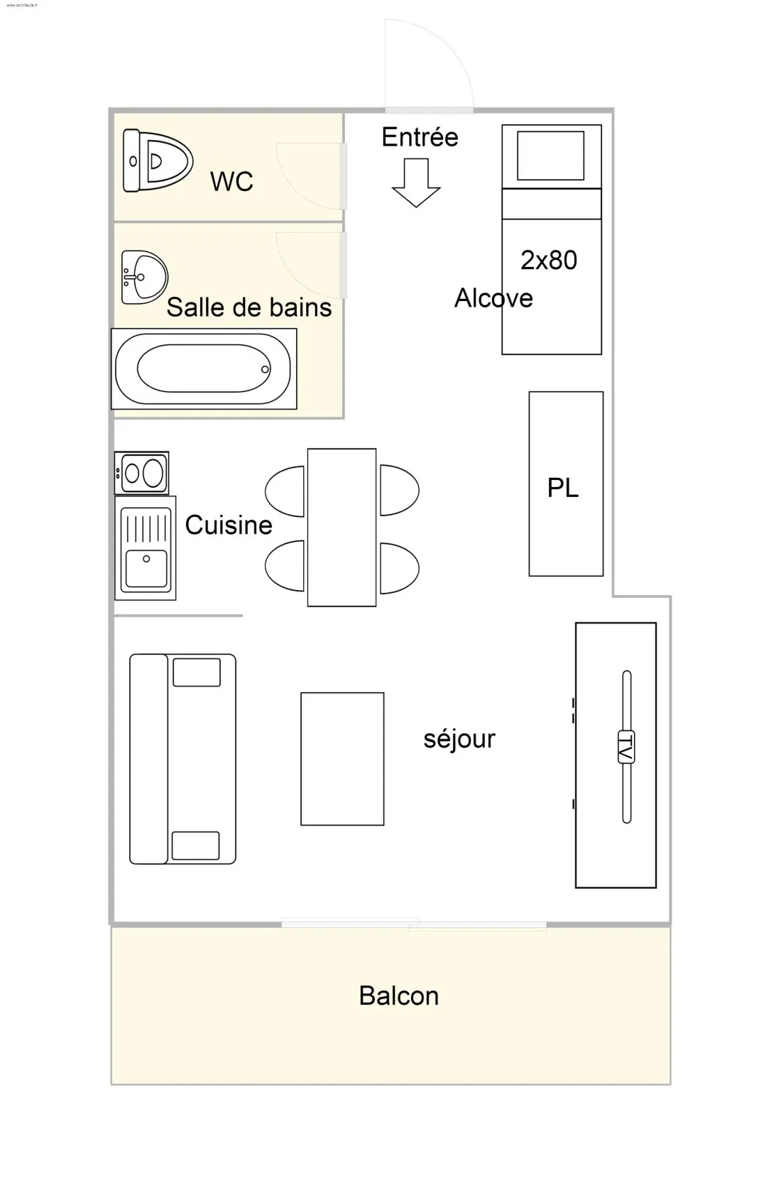 Residence Mont Blanc Bat B