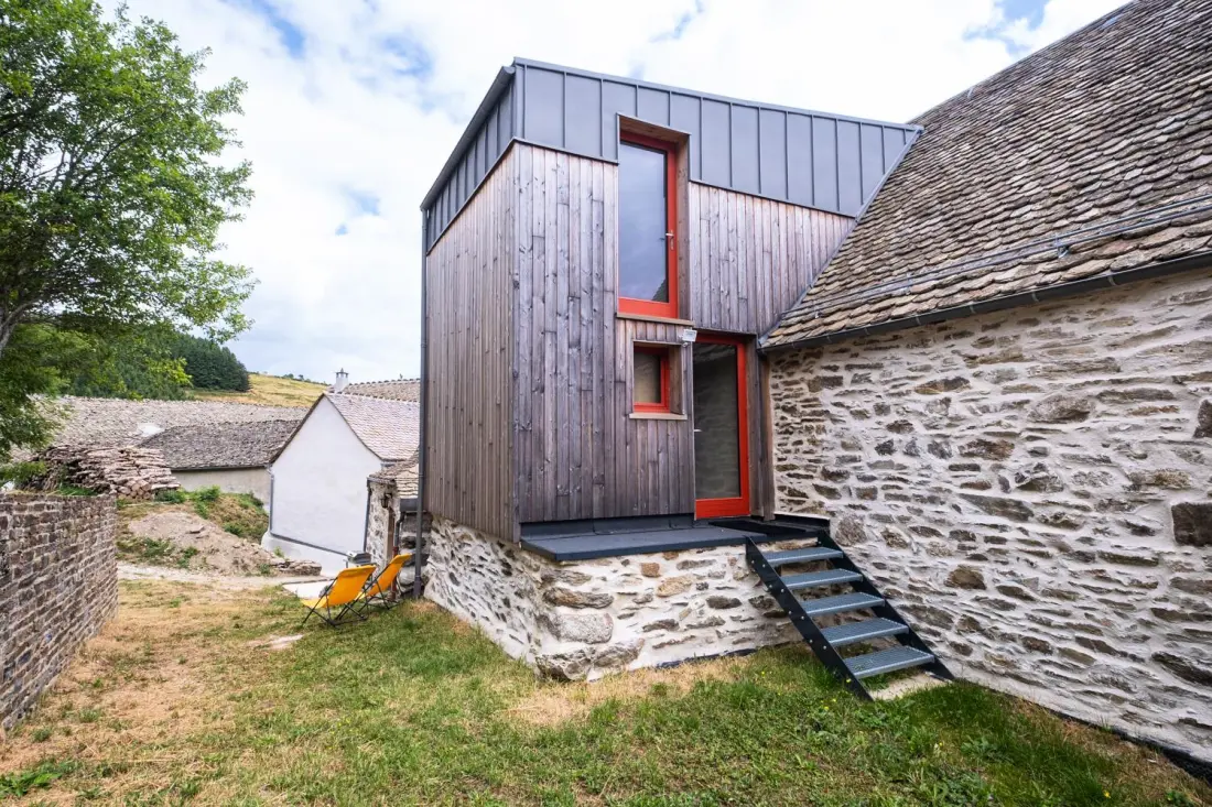 Gite de France Set Haus und Scheune 1 épi