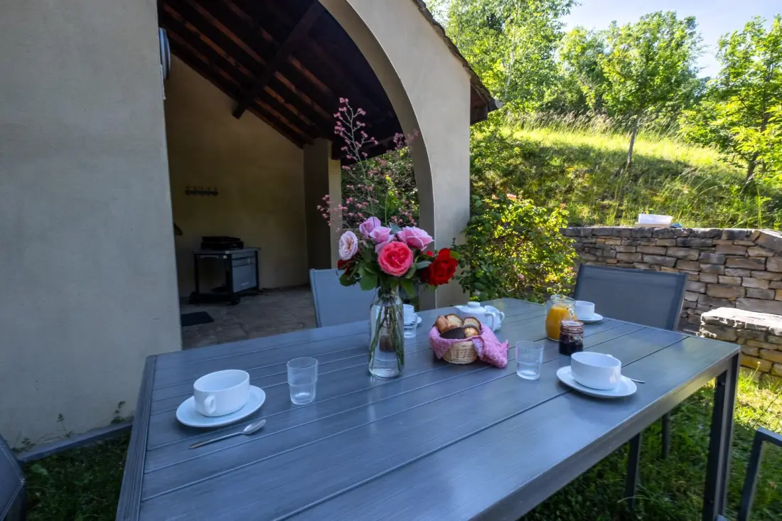 Gîte de France Gîte 2/4 Pers. Komfort an der Besetzung des Peyre 3 Ohren