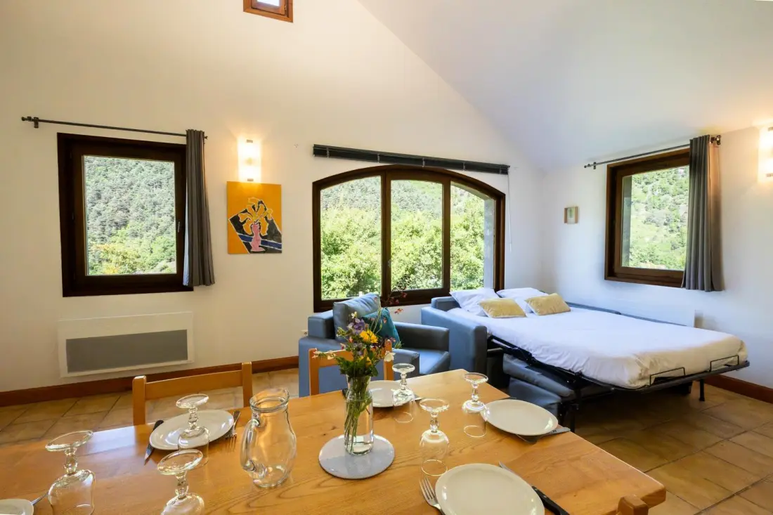 Gite de France Gîte 4/6 pers. premium plus the castel of the peyre 3ohrs