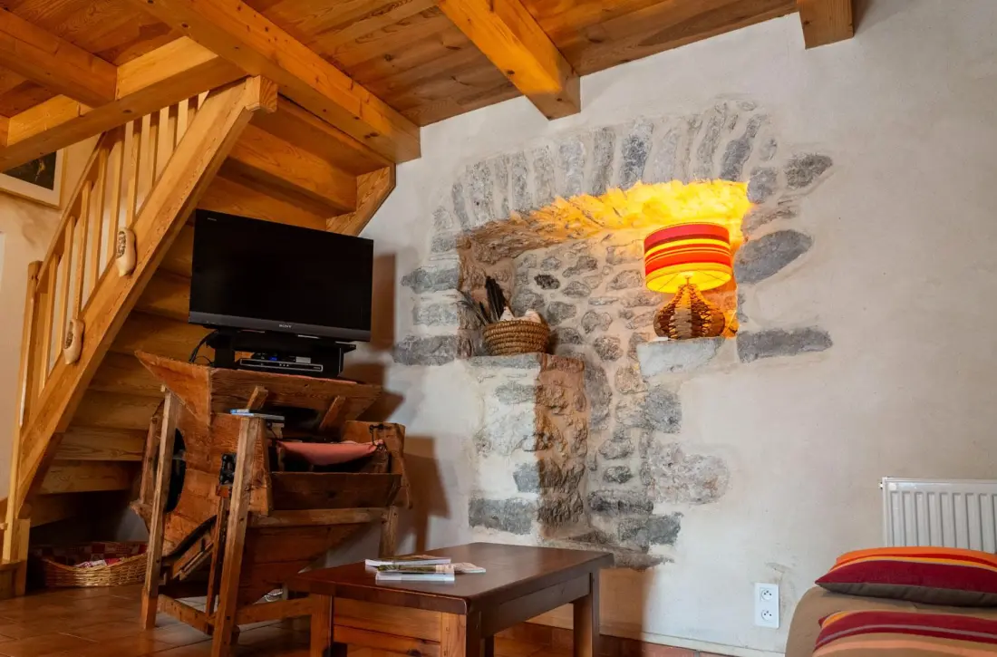 Gîte de France Gîte der alten Schule in Bruel des Vignes 3 Ähren