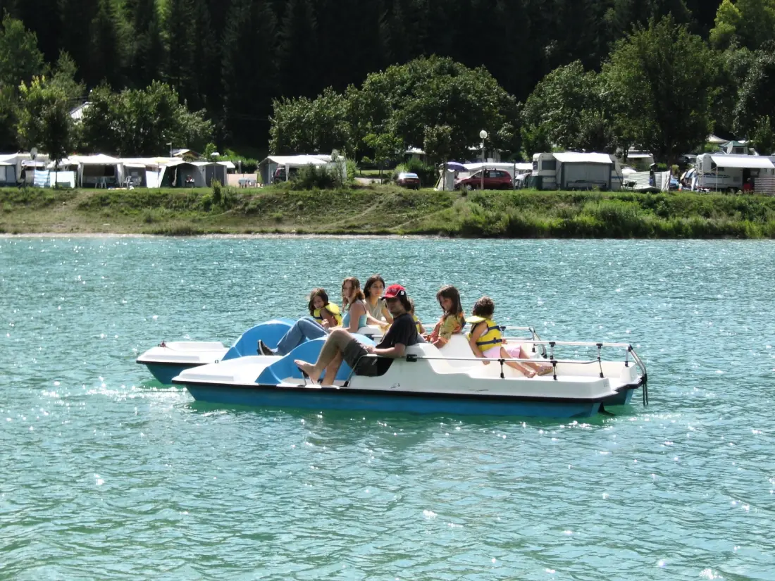 Camping de l 'île du Chéran /