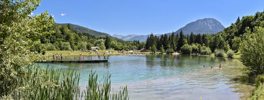 Camping de l 'île du Chéran /