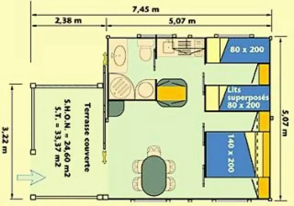 Camping Les Pommers des 3 Pays 5 Sterren★★★★★