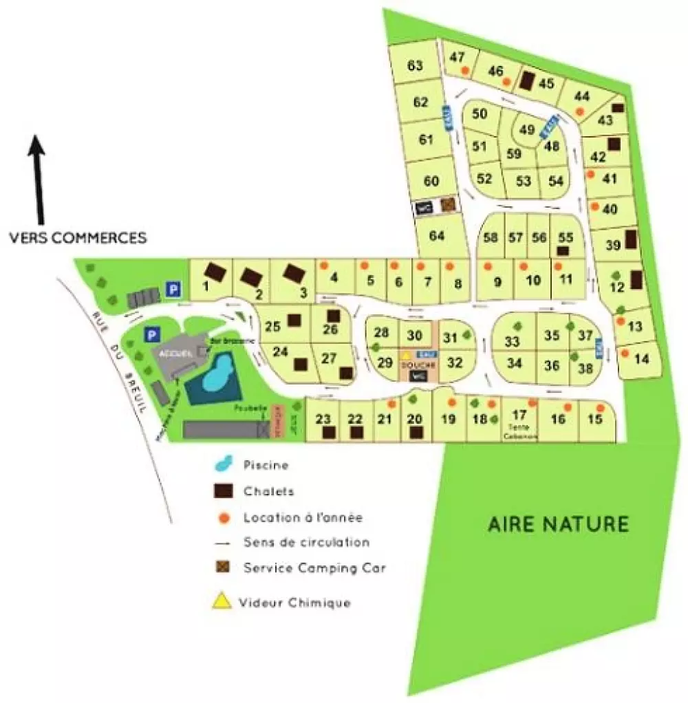 Camping Les Pommers des 3 Pays 5 Sterren★★★★★