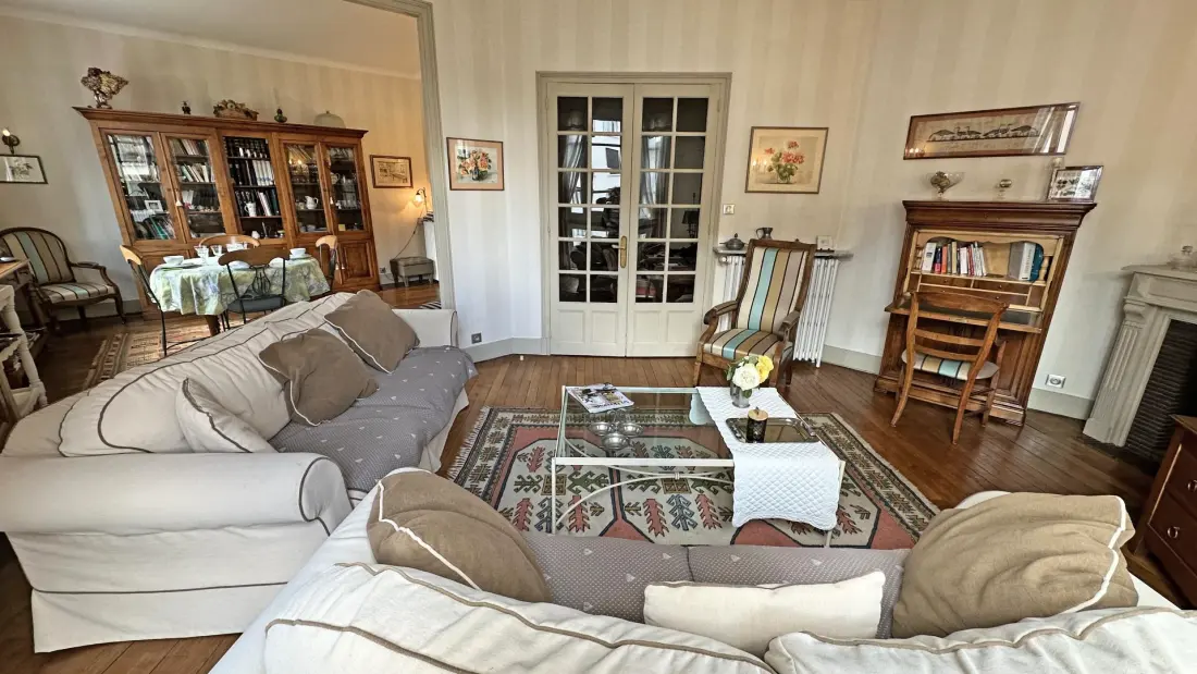 Gîte de France Het terras met 3 oren