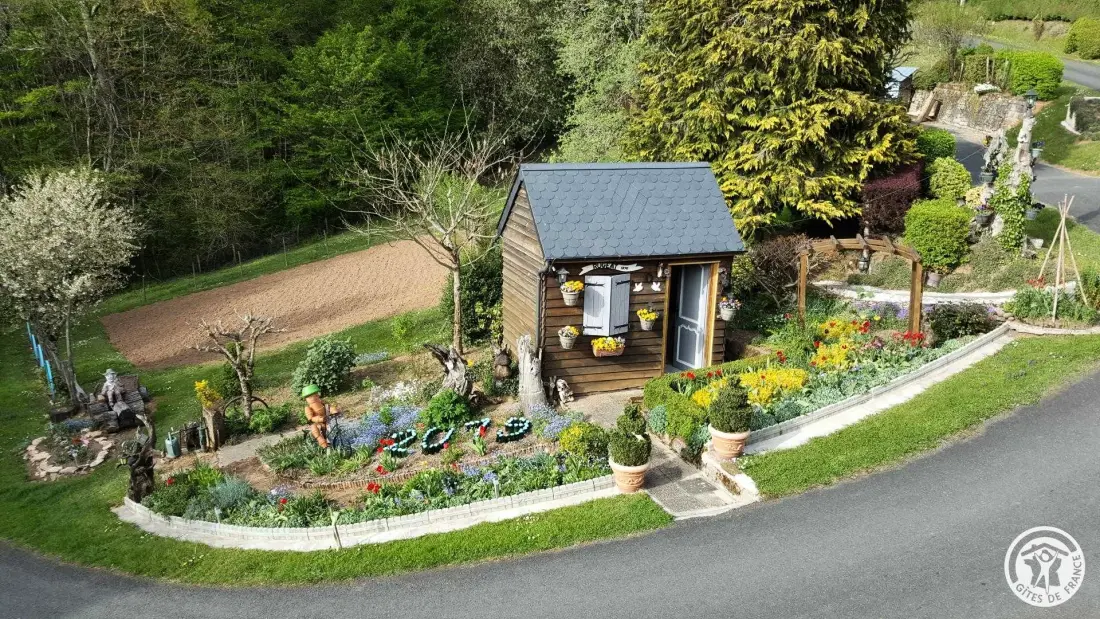 Gîte de France in Lissac sur Couze 3 oren
