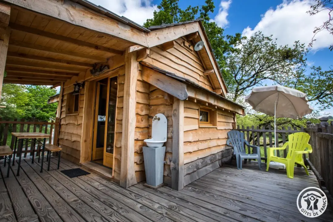 Gîte de France La cabine du causse 1 ster