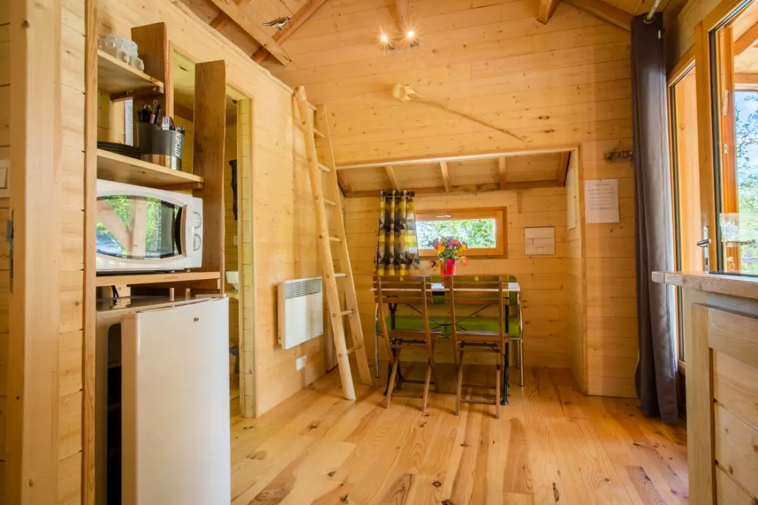 Gîte de France La cabine du causse 1 ster