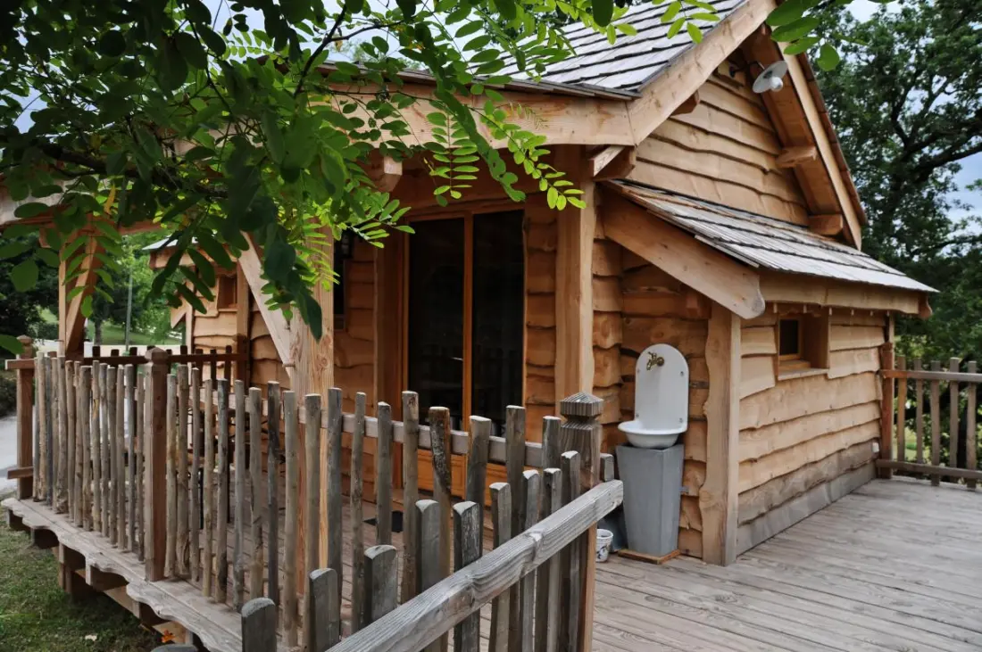 Gîte de France La cabine du causse 1 ster