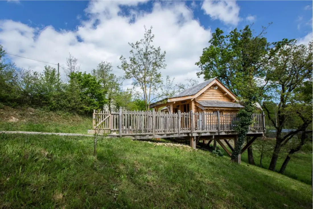 Gîte de France La cabine du causse 1 ster