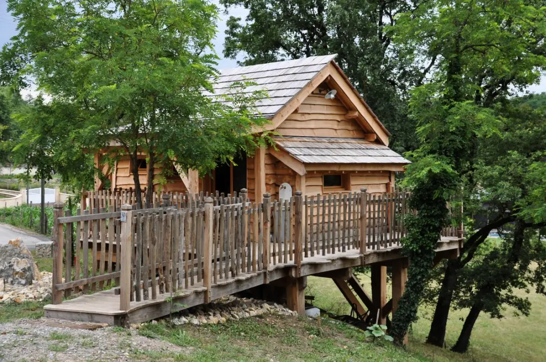 Gîte de France La cabine du causse 1 ster