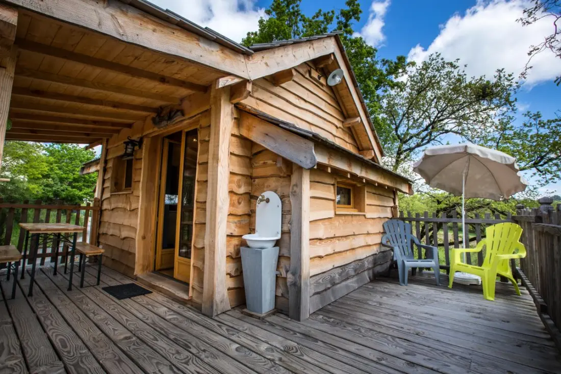 Gîte de France La cabine du causse 1 ster