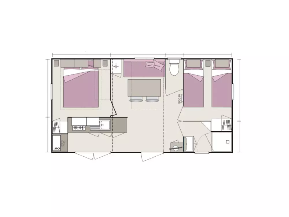 Camping Flower Les Dunes3 Sterne★★★