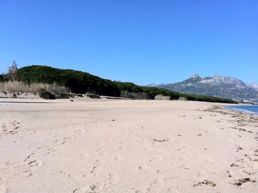 Campingplads Iscrixedda Tæt på