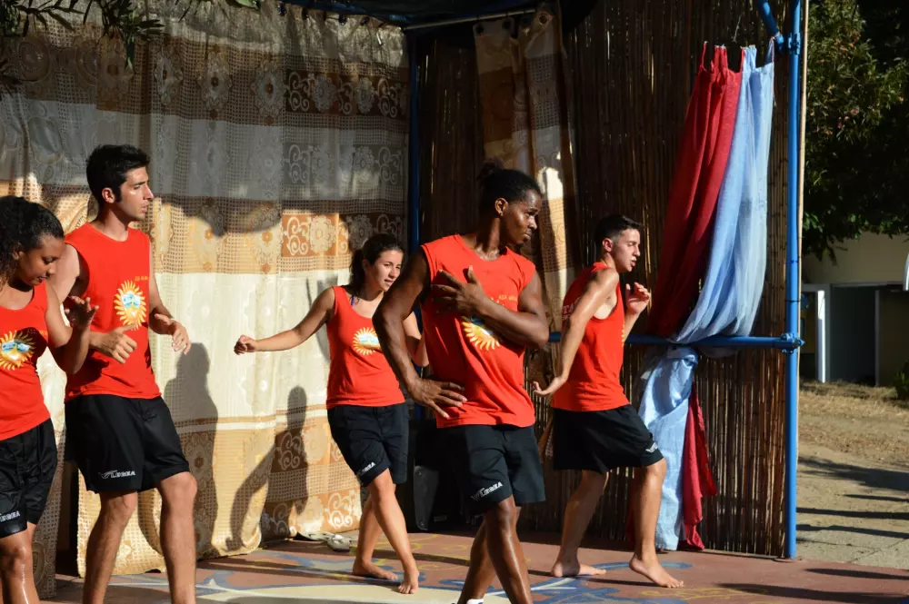 Campingplads Iscrixedda Tæt på