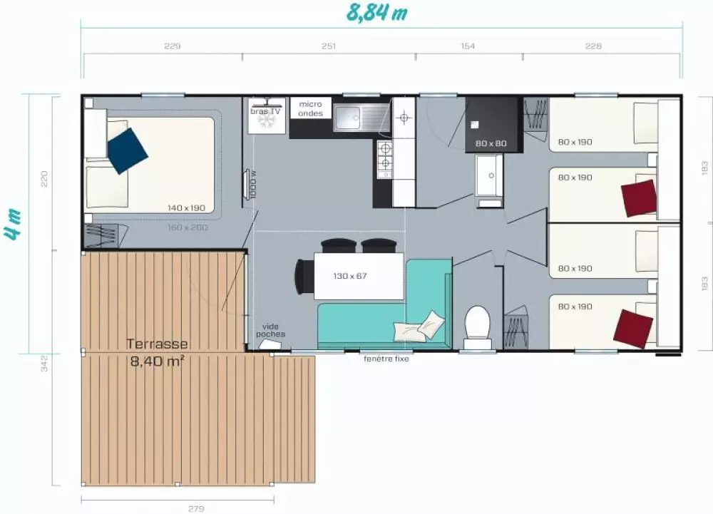 Campeggio La Forêt 8 Stelle★★★★★★★★