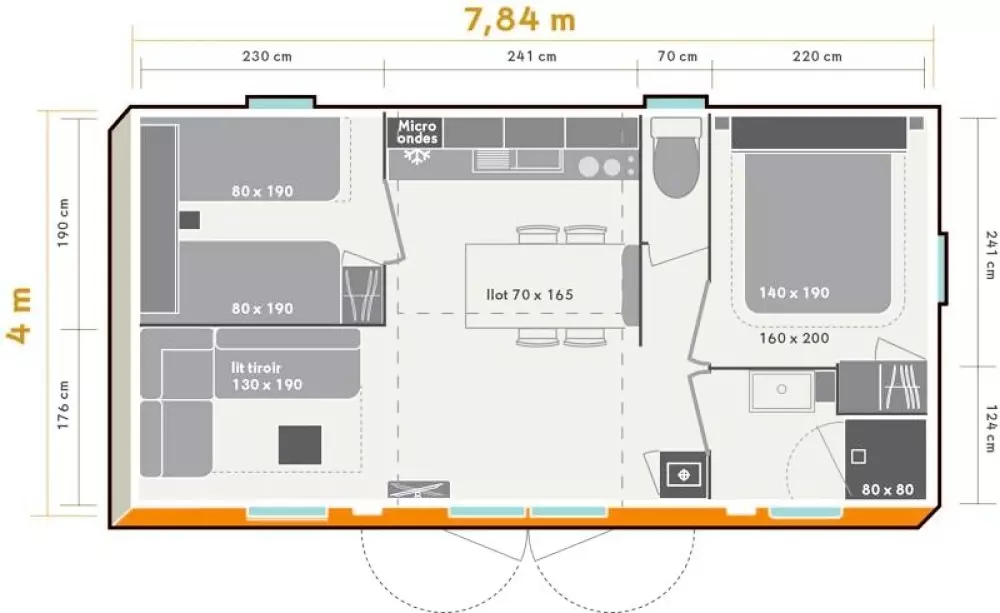 Campeggio La Forêt 8 Stelle★★★★★★★★