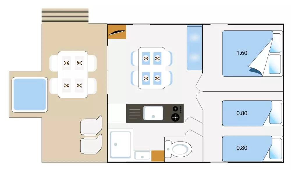 Campasun Camping Les Hautes Prairies 4 Sterren★★★★