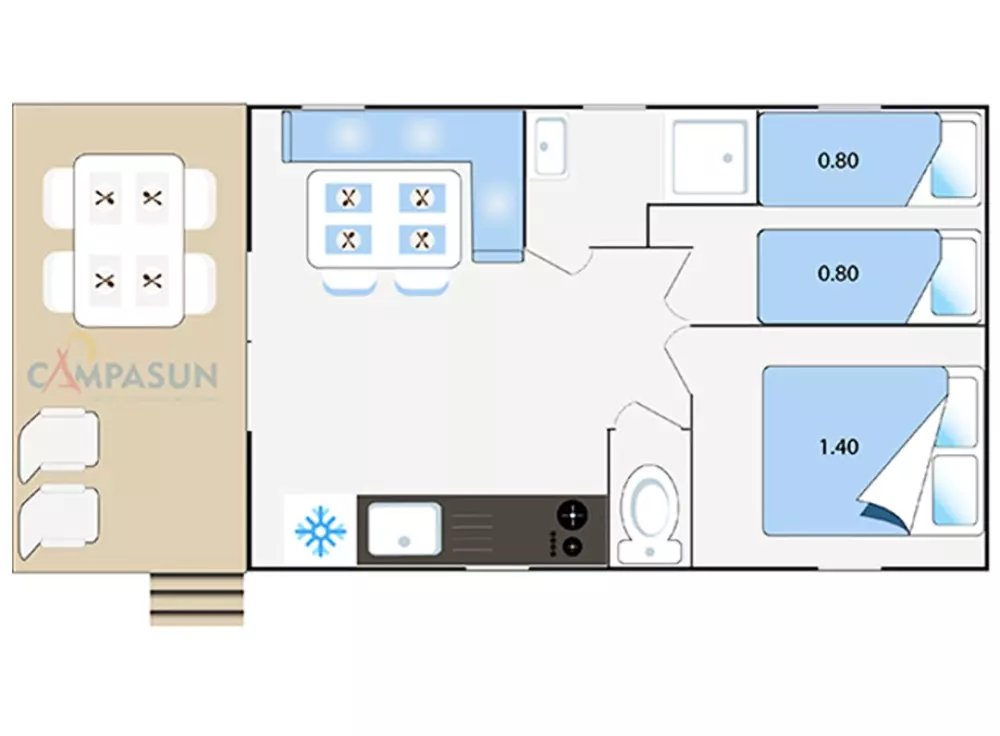 Campasun Camping Les Hautes Prairies 4 Sterren★★★★