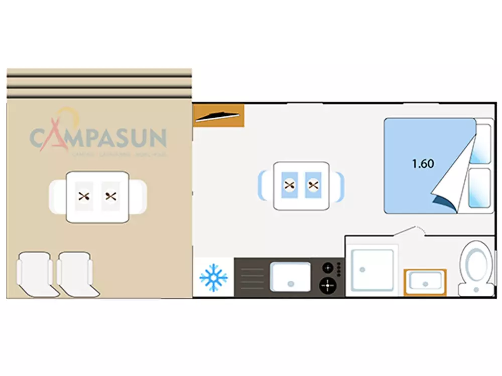 Campasun Camping Les Hautes Prairies 4 Sterren★★★★