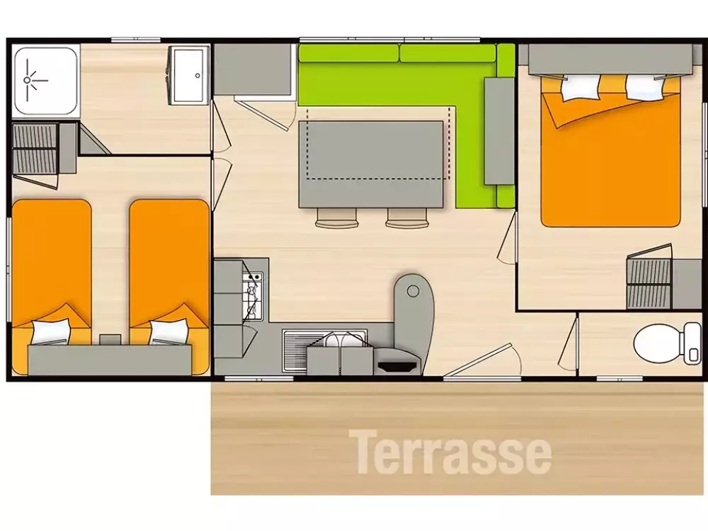 Camping Domaine des Guifettes 3 Estrellas★★★