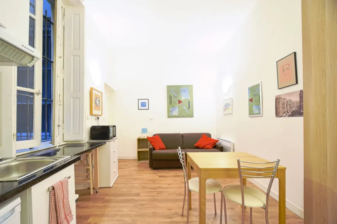 Csendes stúdió Lyon központjában