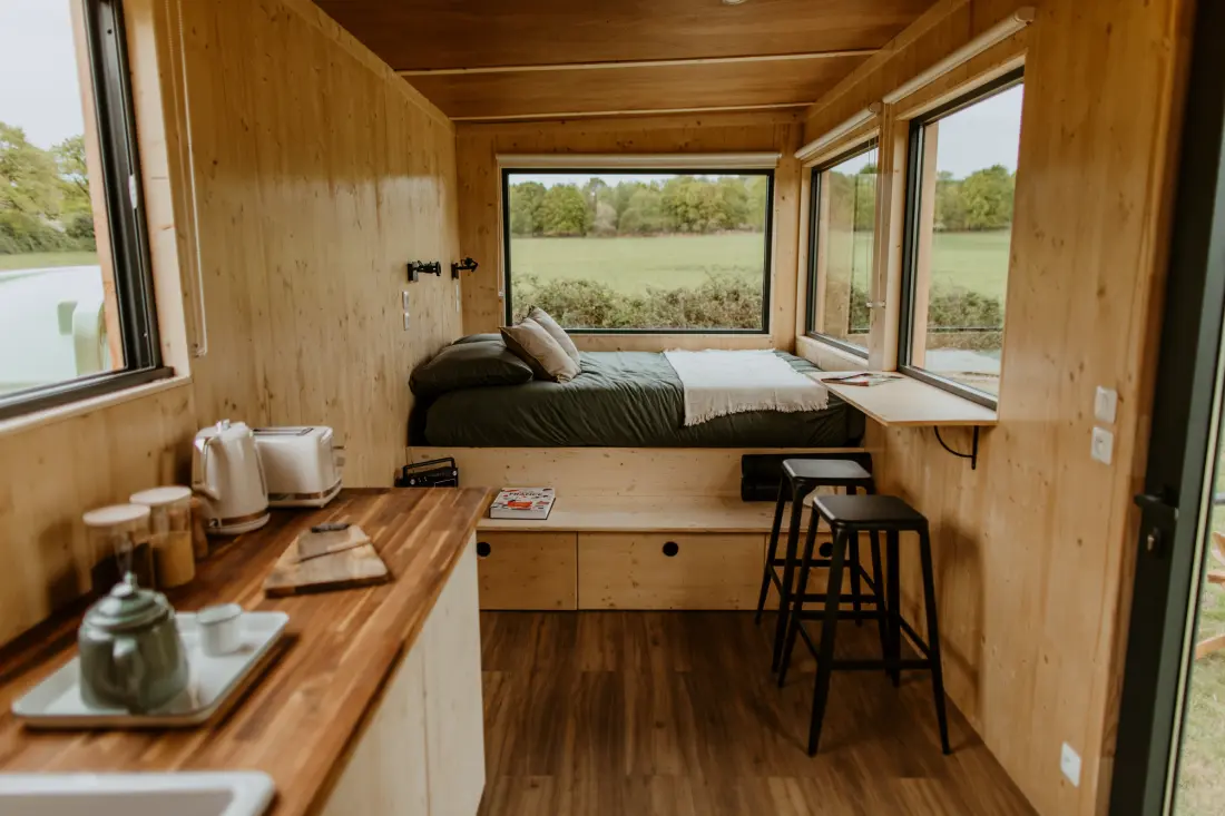 Hoteller i nærheden af Parcel Tiny House