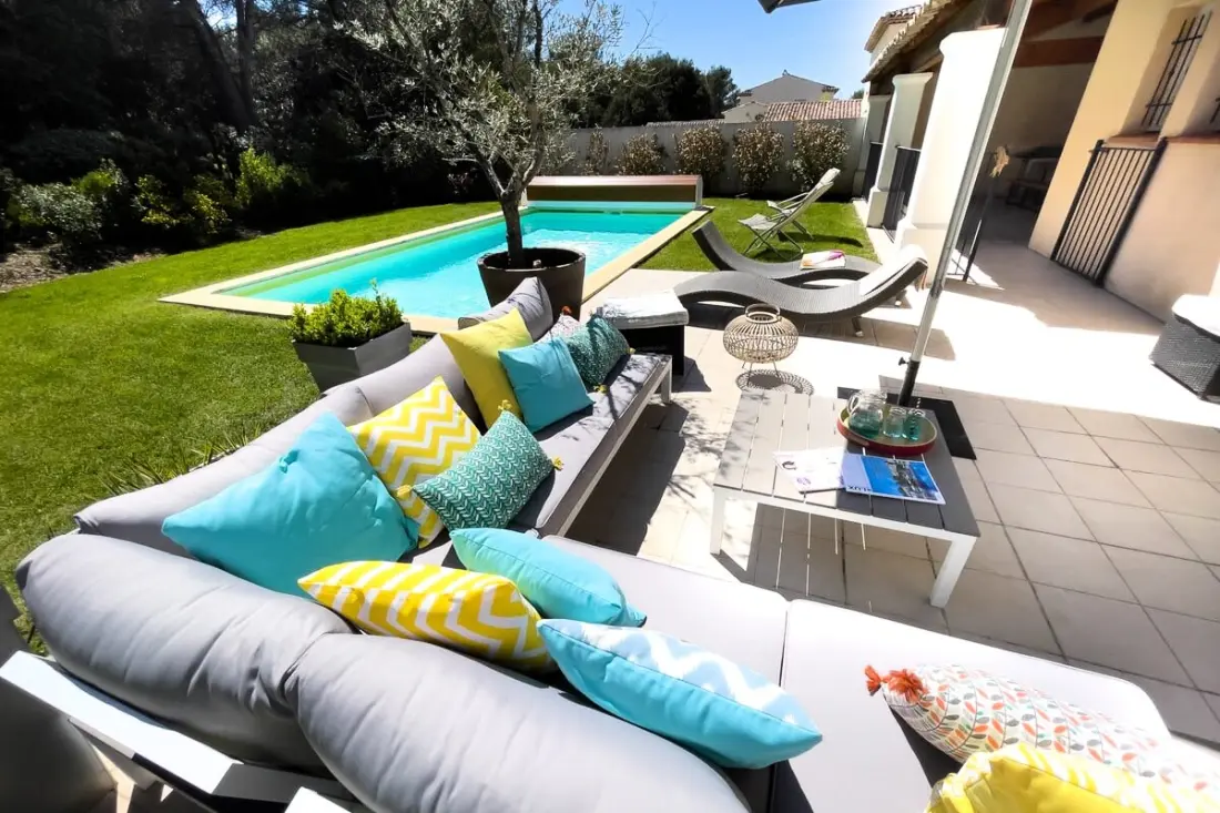 Az én villám Provence-ban, luxusvilla és úszómedence, Domaine De Pont-royal