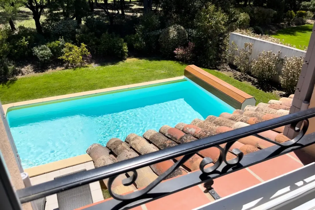 Az én villám Provence-ban, luxusvilla és úszómedence, Domaine De Pont-royal