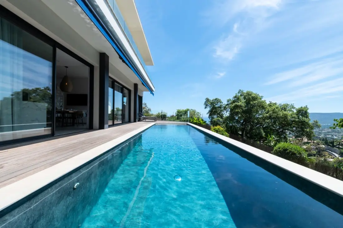 Residence House Architect with Pool Heat & Sublime Tengerlátás