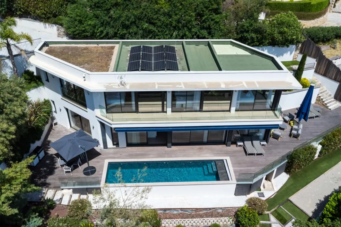 Residence House Architect with Pool Heat & Sublime Tengerlátás