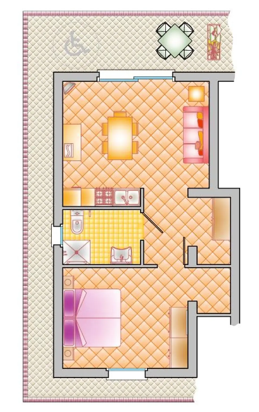 Residence Onda Blu3 Sterren★★★
