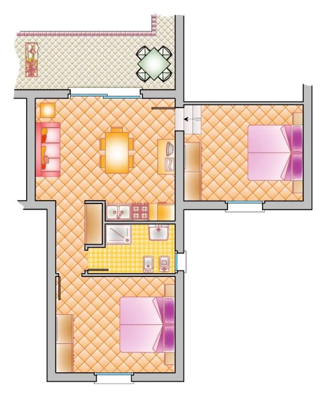 Residence Onda Blu3 Sterren★★★