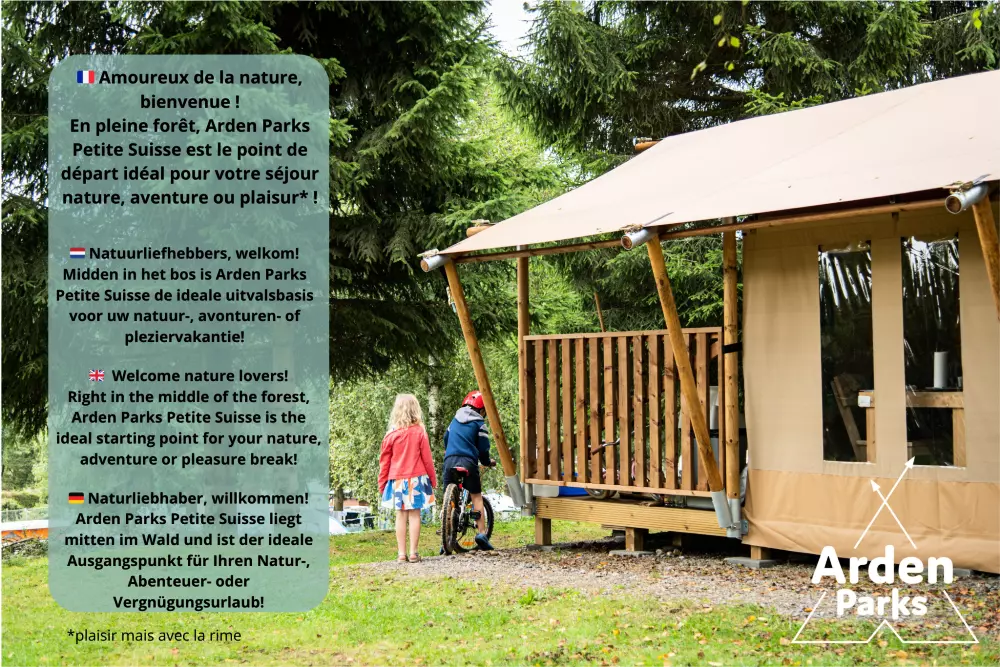 Campsite Arden Parks Petite Suisse 3 Csillagok★★★