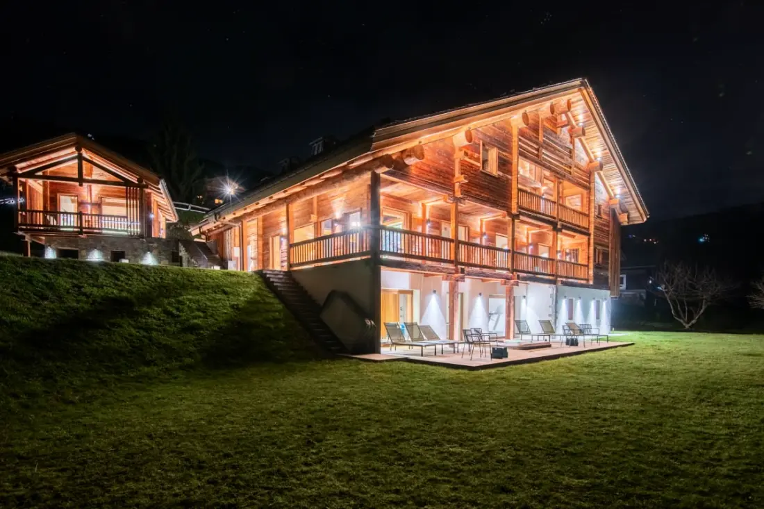 Lodge Les Murailles Chalet Alpin Kivételes 800m2 Manigod / La Clusazaz