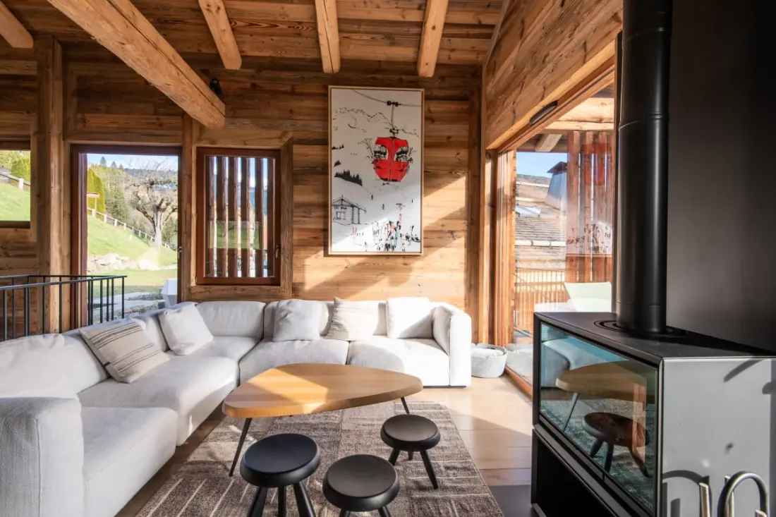 Lodge Les Murailles Chalet Alpin Kivételes 800m2 Manigod / La Clusazaz