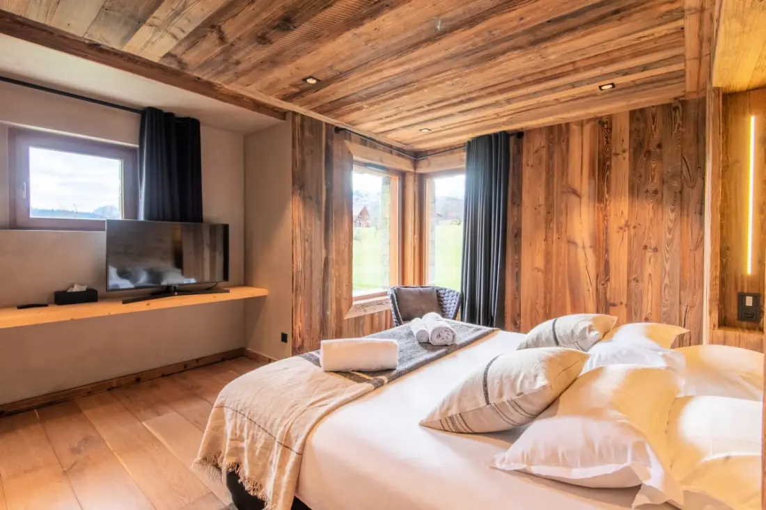 Lodge Les Murailles Chalet Alpin Kivételes 800m2 Manigod / La Clusazaz