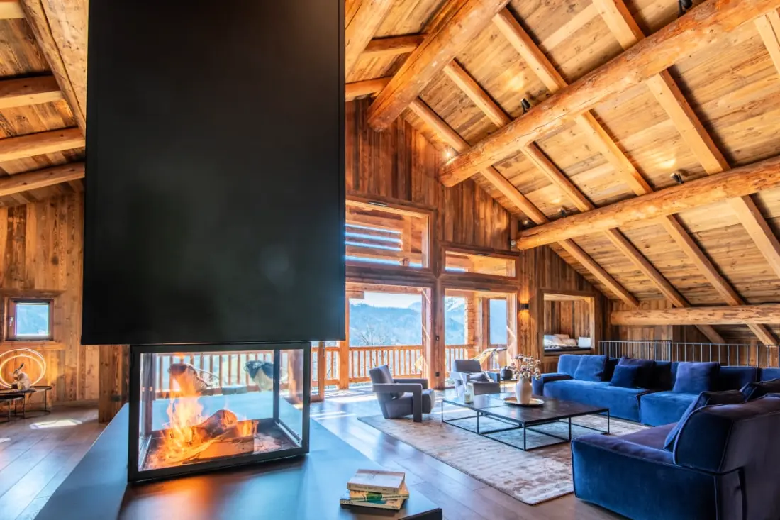 Lodge Les Murailles Chalet Alpin Kivételes 800m2 Manigod / La Clusazaz