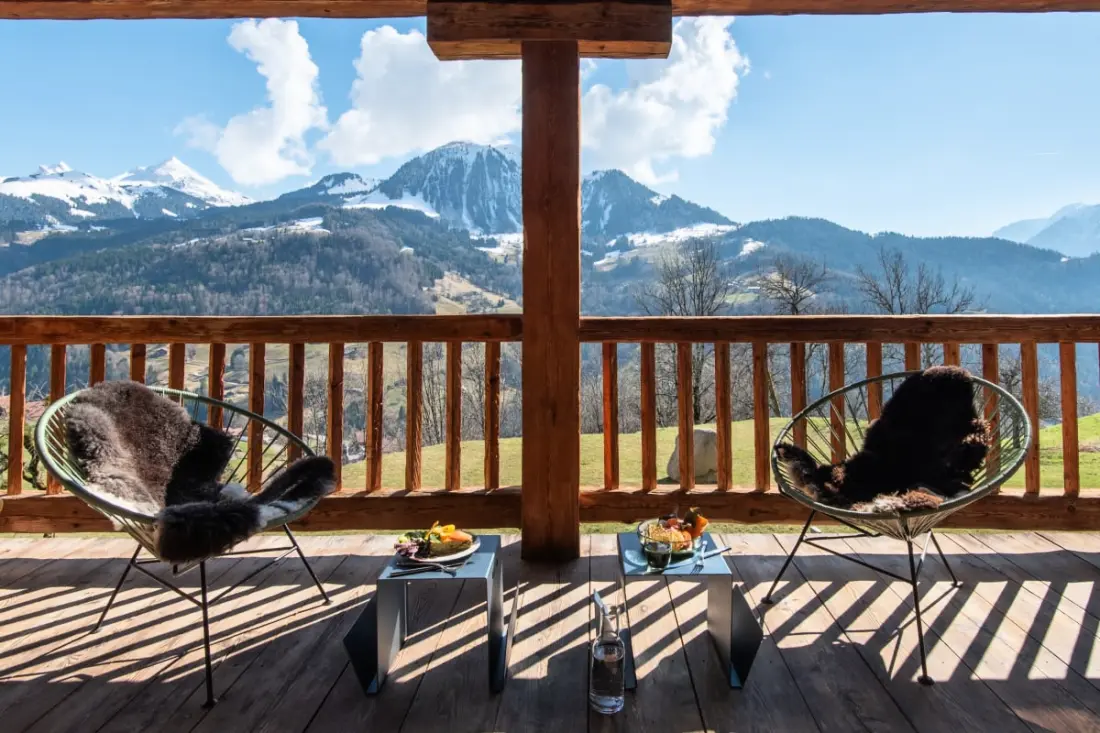 Lodge Les Murailles Chalet Alpin Kivételes 800m2 Manigod / La Clusazaz