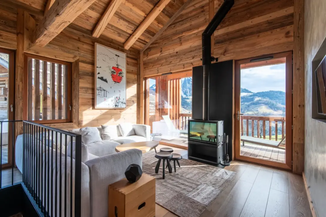 Lodge Les Murailles Chalet Alpin Kivételes 800m2 Manigod / La Clusazaz