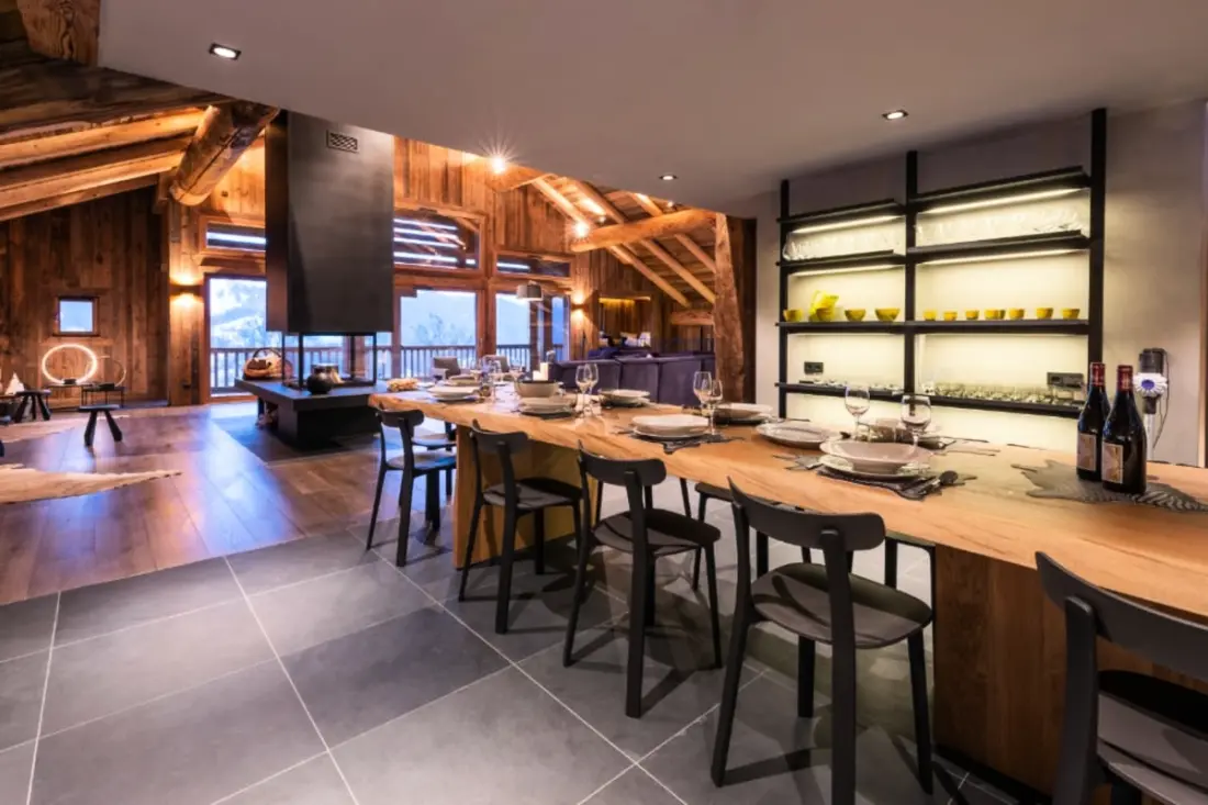 Lodge Les Murailles Chalet Alpin Kivételes 800m2 Manigod / La Clusazaz