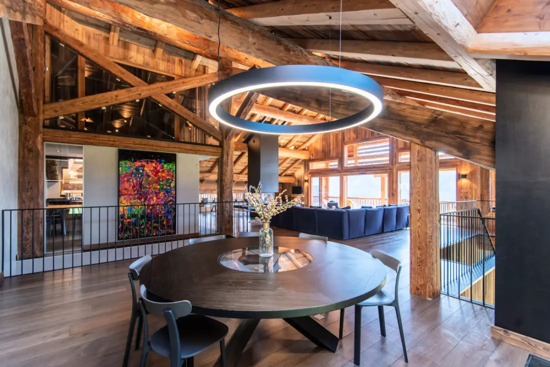 Lodge Les Murailles Chalet Alpin Kivételes 800m2 Manigod / La Clusazaz