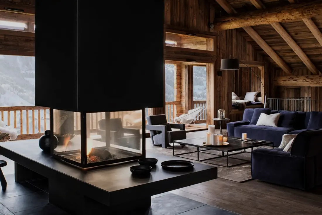 Lodge Les Murailles Chalet Alpin Kivételes 800m2 Manigod / La Clusazaz