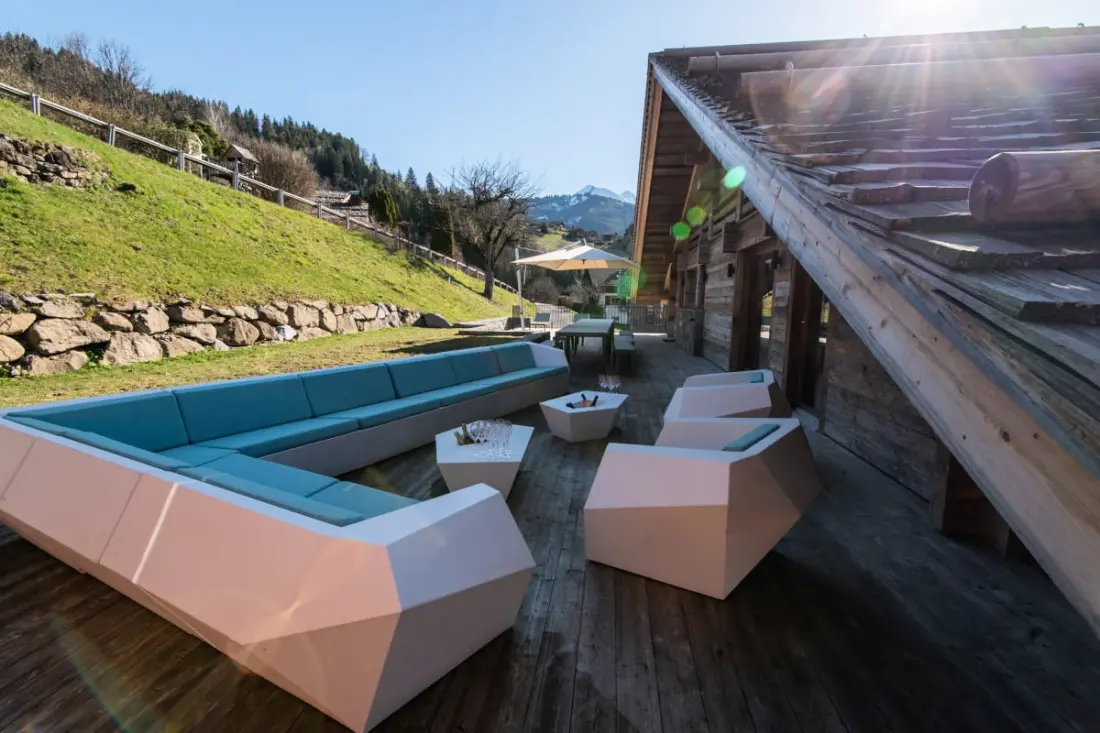 Lodge Les Murailles Chalet Alpin Kivételes 800m2 Manigod / La Clusazaz