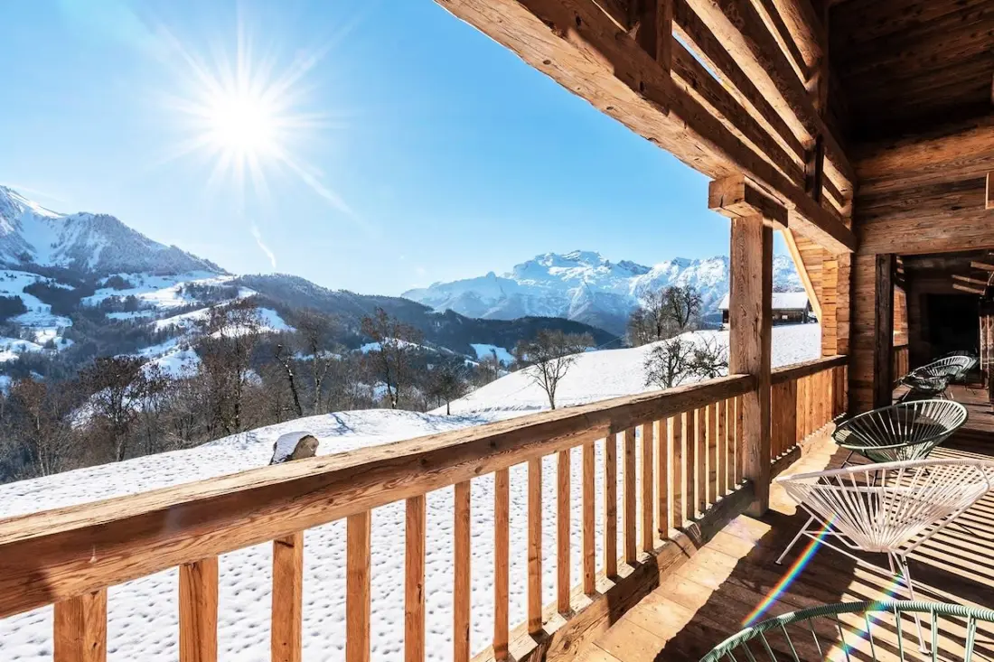 Lodge Les Murailles Chalet Alpin Kivételes 800m2 Manigod / La Clusazaz