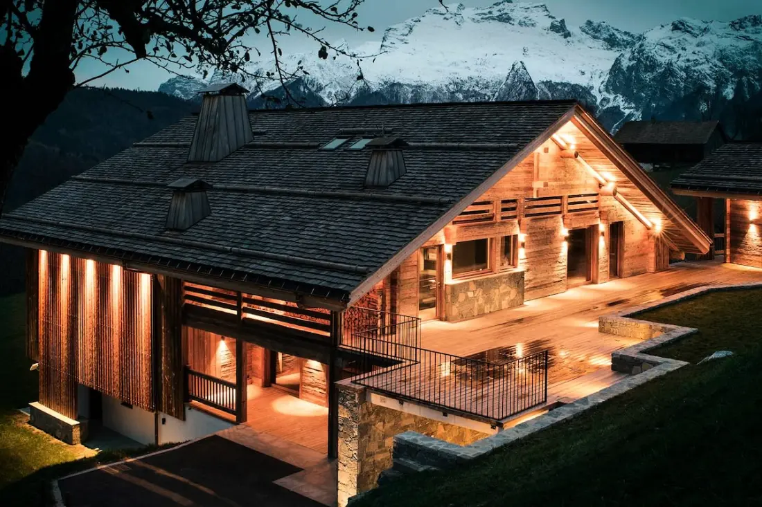 Lodge Les Murailles Chalet Alpin Kivételes 800m2 Manigod / La Clusazaz