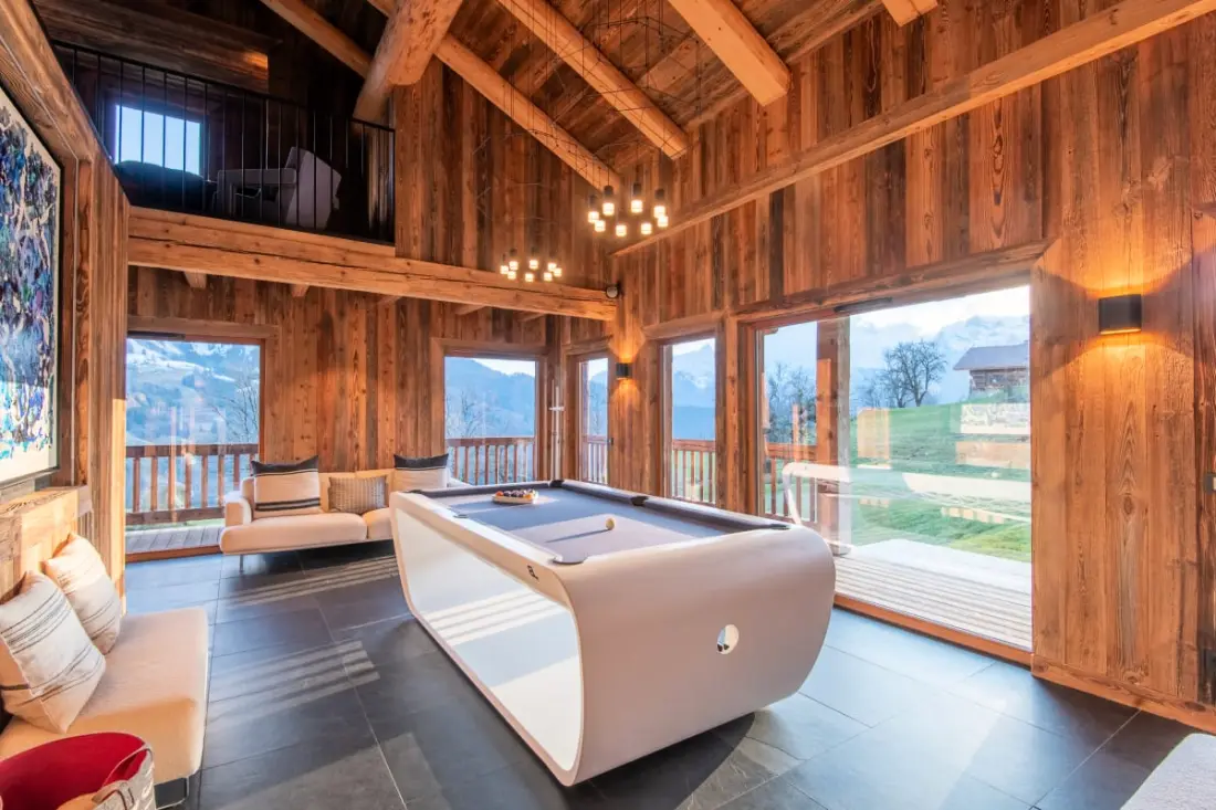 Lodge Les Murailles Chalet Alpin Kivételes 800m2 Manigod / La Clusazaz