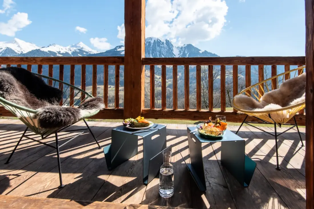 Lodge Les Murailles Chalet Alpin Kivételes 800m2 Manigod / La Clusazaz